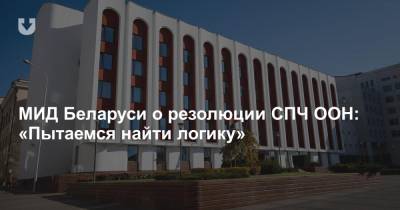 МИД Беларуси о резолюции СПЧ ООН: «Пытаемся найти логику»
