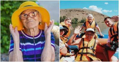 90-летняя путешественница Баба Лена покорила мир и наши сердца