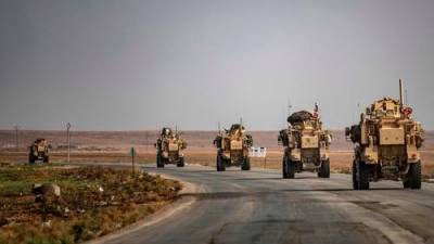 Большая военная колонна ВС США вошла на территорию Сирии из сопредельного Ирака