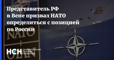 Представитель РФ в Вене призвал НАТО определиться с позицией по России