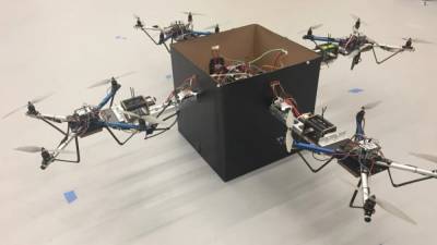 Новая технология позволит дронам доставлять тяжелые грузы совместно - 24tv.ua - шт. Джорджия