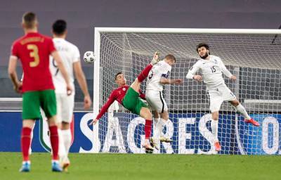 Португалия минимально победила Азербайджан на своем поле
