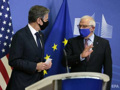 США и ЕС будут и далее скоординировано реагировать на агрессию России против Украины и Грузии – заявление Блинкена и Борреля