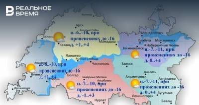 Сегодня в Татарстане ожидается до +4 градусов тепла