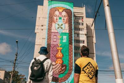 Стрит-арт в Ульяновске. Чем удивит и поможет «Контур»