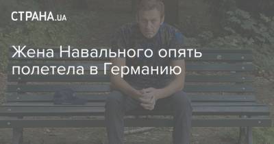 Жена Навального опять полетела в Германию