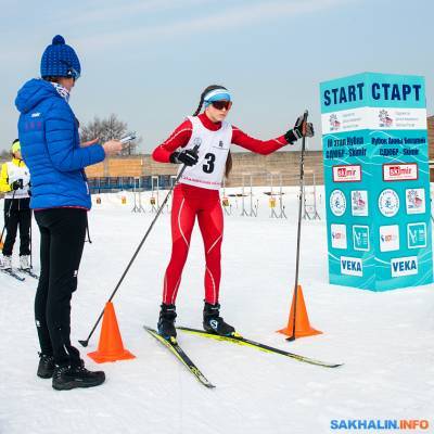 На Сахалине провели лыжные соревнования "Чебурашка"