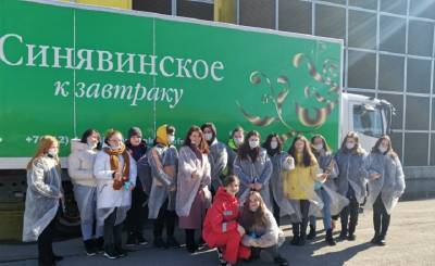 Для школьников Волховского района организовали экскурсию по Синявинской птицефабрике