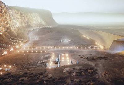 На Марсе планируют построить город-колонию (ВИДЕО)