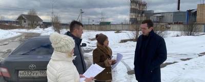 Замглавы администрации Чехова Шереметьев осуществил выезд в деревню Захарково