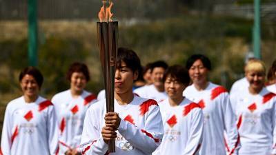 Огонь олимпийской эстафеты в Токио погас из-за неисправности горелки