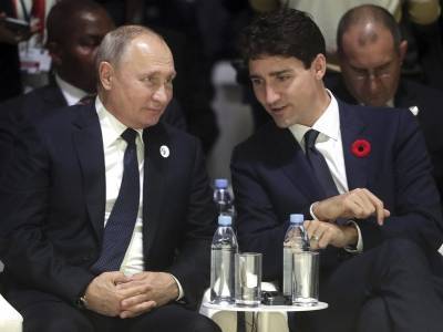 Премьер Канады: Путин "несет ответственность за множество ужасных вещей"