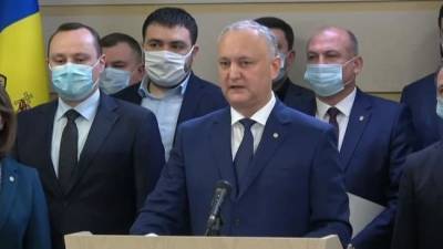 Додон: Премьером Молдавии не может быть покемон и шовинист