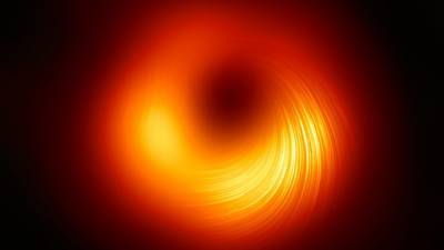 Видео из Сети. Астрономы впервые разглядели заграждение у края чёрной дыры