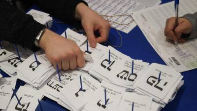 ЦИК подсчитал 95% голосов, у Нетаниягу по-прежнему нет большинства