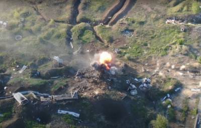 ВСУ уничтожили позиции боевиков на Донбассе: мощное видео