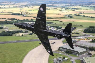 Учебно-тренировочный самолёт Hawk T1 британских ВВС потерпел крушение на юго-западе Англии