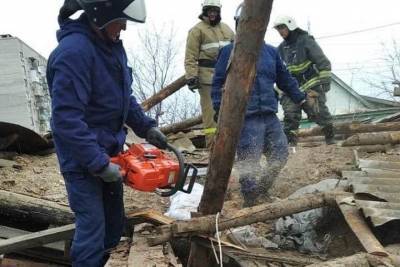 В Астрахани погиб человек при обрушении жилого дома