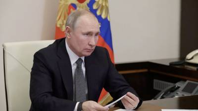 В Кремле анонсировали заседание Совбеза с участием Путина