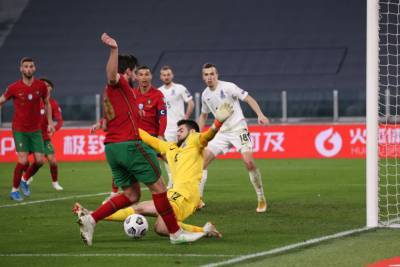 Португалия - Азербайджан 1:0 видео гола и обзор матча квалификации ЧМ-2022