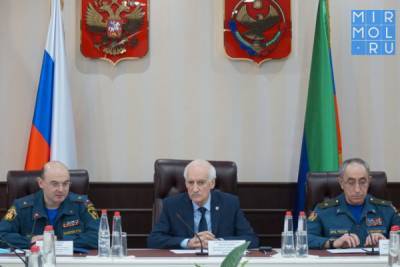 МЧС России проверяет готовность Дагестана к паводкоопасному периоду и пожароопасному сезону