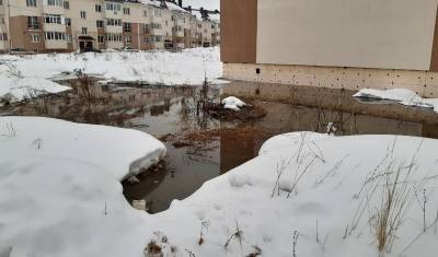 Жители Новой Максимовки в Уфе пожаловались на разлившиеся фекалии из канализации