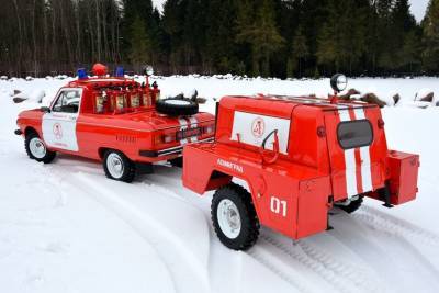 В сети показали уникальный пожарный Запорожец: фото
