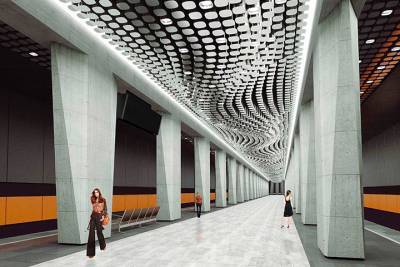 Москвичам показали, как будет выглядеть станция «Воронцовская» БКЛ метро