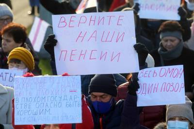 Реальный размер пенсий в Беларуси снижается второй месяц подряд