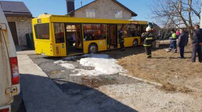 В Бобруйске за рулем автобуса скончался водитель