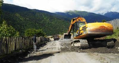 Движение на автомагистрали из Кутаиси в Амблораури восстановлено