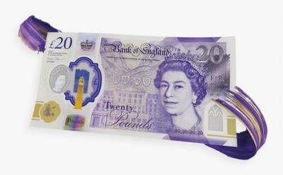 Банк Англии показал новую банкноту в 50 фунтов