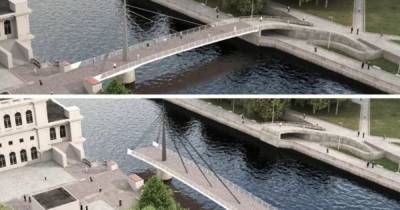 Как двухъярусный до войны: новый Биржевой мост с острова Канта будет с поворотным механизмом (фото)