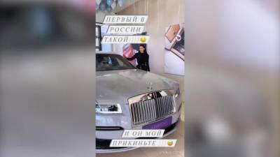 Оксана Самойлова - Джиган подарил Оксане Самойловой автомобиль Rolls Royce за 30 млн рублей - piter.tv