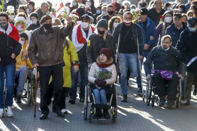 В Белоруссии задержали около 120 человек на акциях оппозиции
