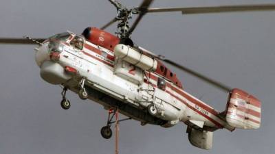 Вертолет КА-32 рухнул во время учебного полета под Калининградом