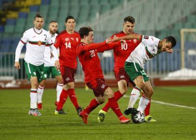 Швейцария в гостях уверенно обыграла Болгарию