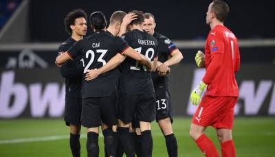 Германия разгромила Исландию в отборе на чемпионат мира