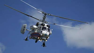 В Калининградской области при падении вертолета МЧС погиб человек