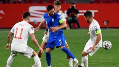 Испанцы не смогли одолеть греков в отборе чемпионата мира-2022