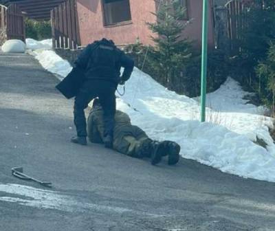 СМИ показали фото обыска резиденции Медведчука на Закарпатье