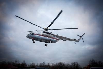 В Калининградской области упал вертолет МЧС, погиб член экипажа