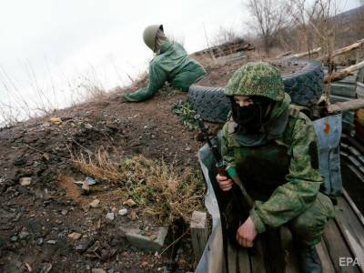 Боевики восемь раз обстреляли позиции украинских военных на Донбассе – штаб ООС