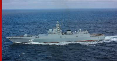 Новейший российский фрегат испытал ракеты по наземной цели