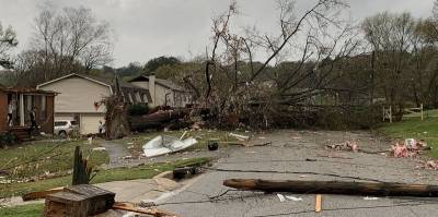 В американском штате Алабама прошелся торнадо - кадры последствий показали в сети, фото и видео - ТЕЛЕГРАФ