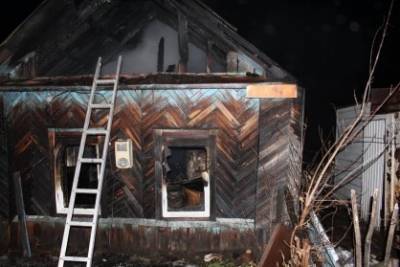В Курганской области — новый пожар в частном доме, в котором погиб человек