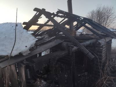 Один человек погиб из-за пожара в бане в Тоншаевском районе