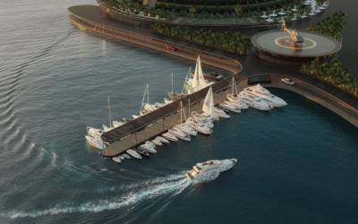 В Катаре появится плавучий эко-отель, который будет вращаться вокруг своей оси