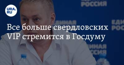 Андрей Альшевских - Все больше свердловских VIP стремится в Госдуму - ura.news
