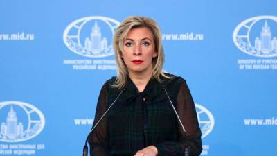 Заявления генсека НАТО об отказе России от диалога являются ложью – Захарова